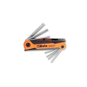 Beta Utensili 2.5-10 Mm Hexagonal Wrench Set 7 Units Silver