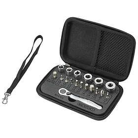 Voxom Tool Set Wk2 Mini Ratchet Tools Kit Silver