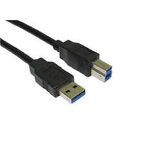 Cables Direct USB A - USB B 3.0 1m