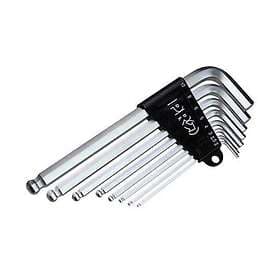 PRO Kit Hexagonal Wrenches 2/2.5/3/4/5/6/8/10mm Silver