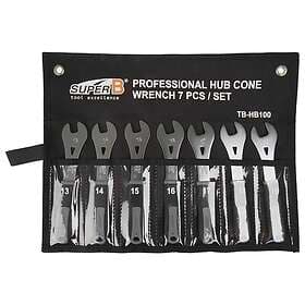 Super B Tb-hb100 Hub Cone Wrench Set Silver