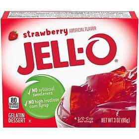 Jell-O Strawberry Jelly 85g