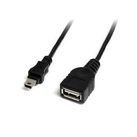 StarTech USB A - USB Mini-B F-M 2.0 0.3m