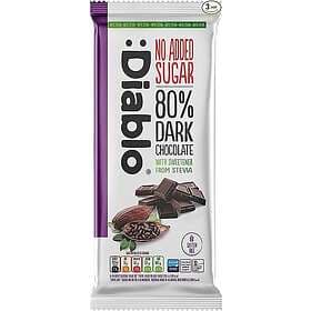 Diablo Stevia Dark Chocolate 80% 75g