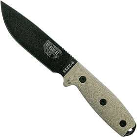ESEE Esee-4 3D Micarta, black/green ES4PB017