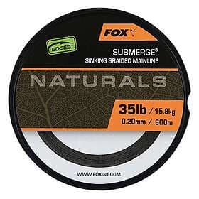 Fox International Edges™ Naturals Submerge 600 M Braided Line Guld 0.200 mm