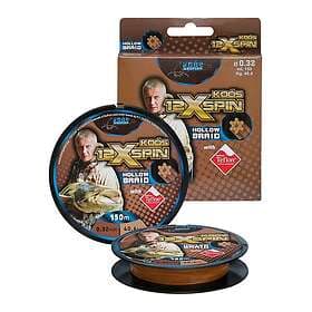 Koos Monster Braid 12x Spin Hollow 150 M ed Line Brun 0.280 mm