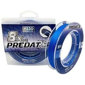 ASSO Pe Predator 8x 300 M Braided Line Durchsichtig 0.230 mm