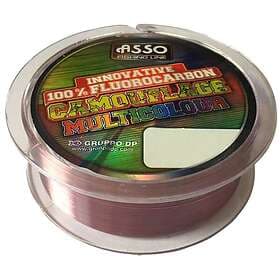 ASSO Camouflage 150 M Carpfishing Line Durchsichtig 0.280 mm
