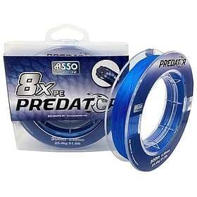 ASSO Pe Predator 8x 300 M Braided Line Durchsichtig 0.200 mm