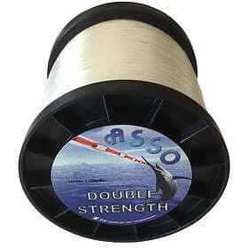 ASSO Double Strength Special Reel 1000 M Monofilament Durchsichtig 80 Lbs