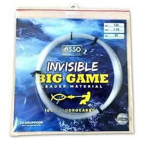 ASSO Invisible Big Game 20 M Fluorocarbon Durchsichtig 1.15 mm