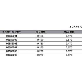 Maver Elite 15 M Tapered Leader Durchsichtig 0.230-0.570 mm