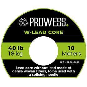 Prowess W-lead Core 40lbs 10 M Braided Line Silver