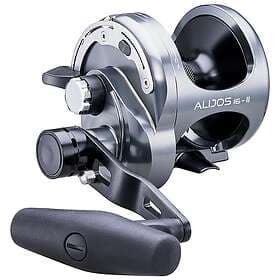 Okuma Alijos 2 Speed Trolling Reel Silver Ratio: 4.3:1-1.3:1