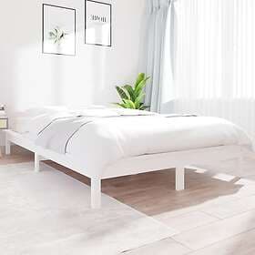 vidaXL Bed Frame vit 160x200 cm massiv furu 820552