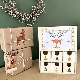 Kub Artémio Beige Advent Calendar