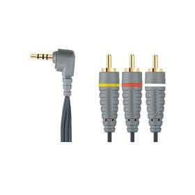 Bandridge 3.5mm - 3RCA 2m