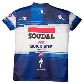 Castelli Soudal Quick-step 2023 Short Sleeve Jersey Blå 2 Years Pojke