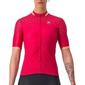 Castelli Pezzi Short Sleeve Jersey Röd XL Women's