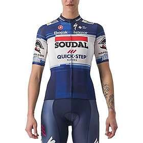 Castelli Competizione 2 Soudal Quick-step 2023 Short Sleeve Jersey Flerfärgad XL