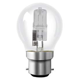 Crompton Energy Saving Round Halogen BC B22d 18W