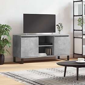 vidaXL TV Stand betonggrå 104x35x50 cm konstruerat trä 827024
