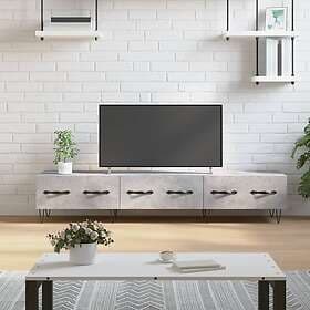 vidaXL TV Stand betonggrå 150x36x30 cm konstruerat trä 829152