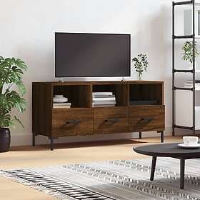 vidaXL TV Stand brun ek 102x36x50 cm konstruerat trä 829043