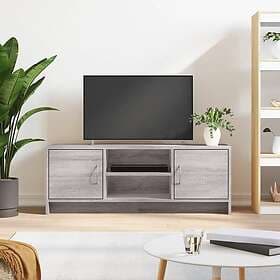 vidaXL TV Stand grå sonoma 102x30x37.5 cm konstruerat trä 823259