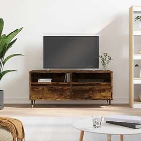 vidaXL TV Stand rökfärgad ek 100x34.5x44.5 cm konstruerat trä 831233