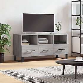 vidaXL TV Stand grå sonoma 102x36x50 cm konstruerat trä 829066