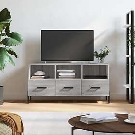vidaXL TV Stand grå sonoma 102x36x50 cm konstruerat trä 829050