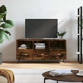 vidaXL TV Stand rökfärgad ek 102x36x50 cm constructed wood 829009