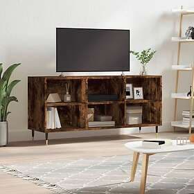 vidaXL TV Stand rökfärgad ek 103.5x30x50 cm konstruerat trä 826985