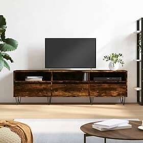 vidaXL TV Stand rökfärgad ek 150x30x44.5 cm konstruerat trä 831281