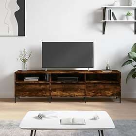 vidaXL TV Stand rökfärgad ek 150x30x44.5 cm konstruerat trä 831289