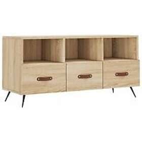 vidaXL TV Stand sonoma ek 102x36x50 cm konstruerat trä 829007
