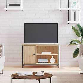 vidaXL TV Stand sonoma-ek 80x40x50 cm konstruerat trä 832769