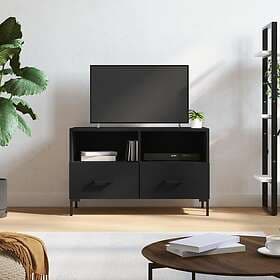 vidaXL TV Stand svart 80x36x50 cm konstruerat trä 828973