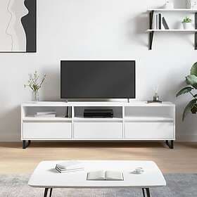 vidaXL TV Stand vit 150x30x44.5 cm konstruerat trä 831300