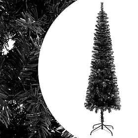 vidaXL Artificial Tree Slim Black 180cm