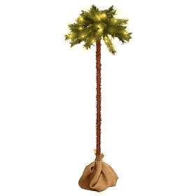 vidaXL Artificial Palm with LEDs 120cm