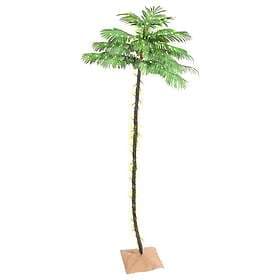 vidaXL Palmträd Varmvit 400cm 252 LEDs