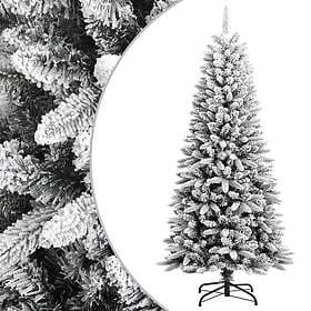 vidaXL Artificial Tree Snowy 150cm