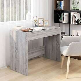 vidaXL Desk grå sonoma 101x50x76.5 cm konstruerat trä 812997