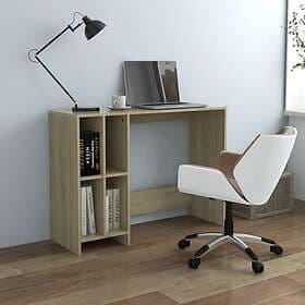 vidaXL Computer Desk Sonoma Oak 102.5x35x75 cm Engineered Wood