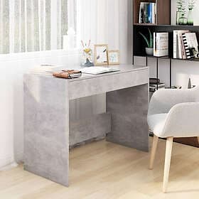 vidaXL Desk betonggrå 101x50x76.5 cm konstruerat trä 809561