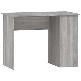 vidaXL Desk grå sonoma 100x55x75 cm konstruerat trä 823030