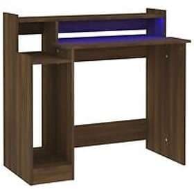 vidaXL Desk Brown Oak 97x45x90 cm
